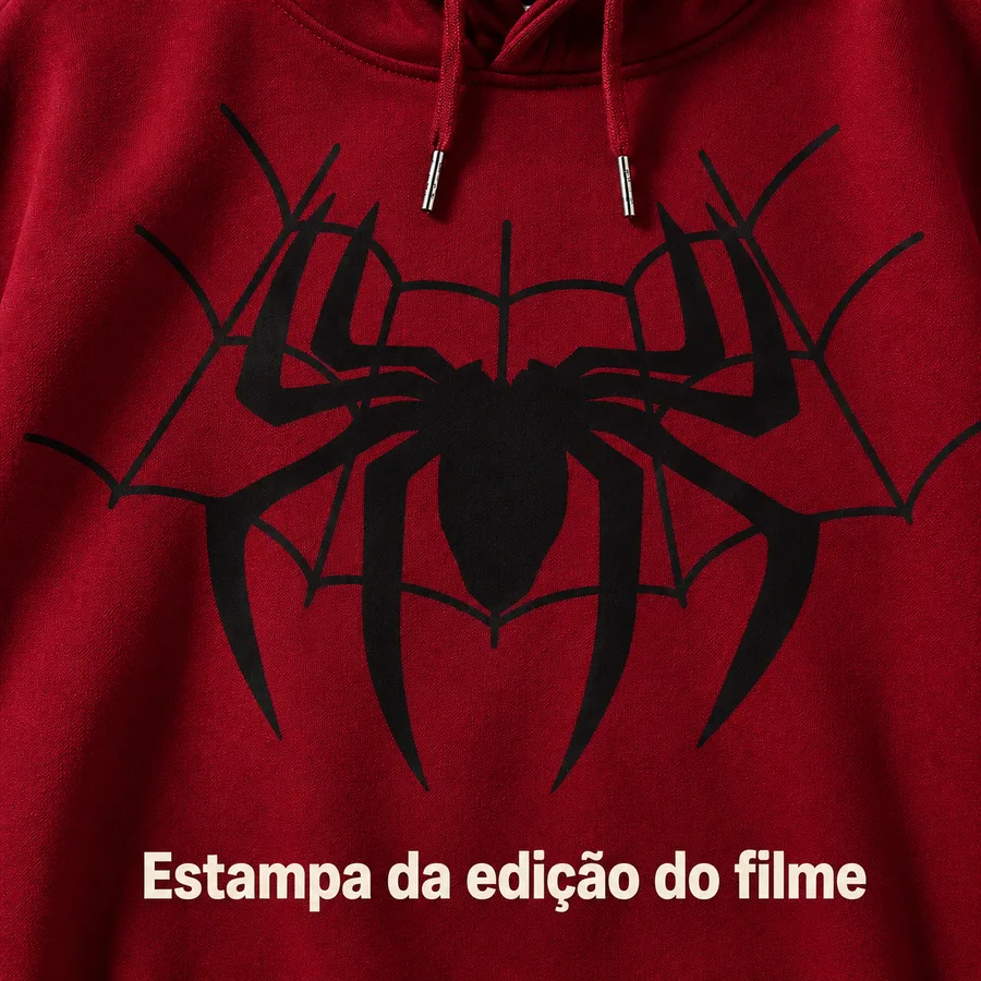 Estampa da edição do filme Homem-Aranha