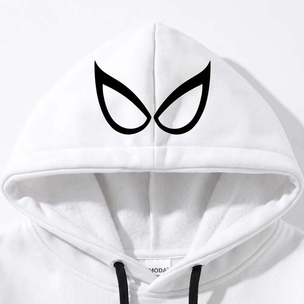 Capuz Homem-Aranha Branco