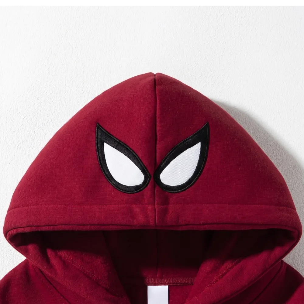 Capuz Homem-Aranha Vermelho